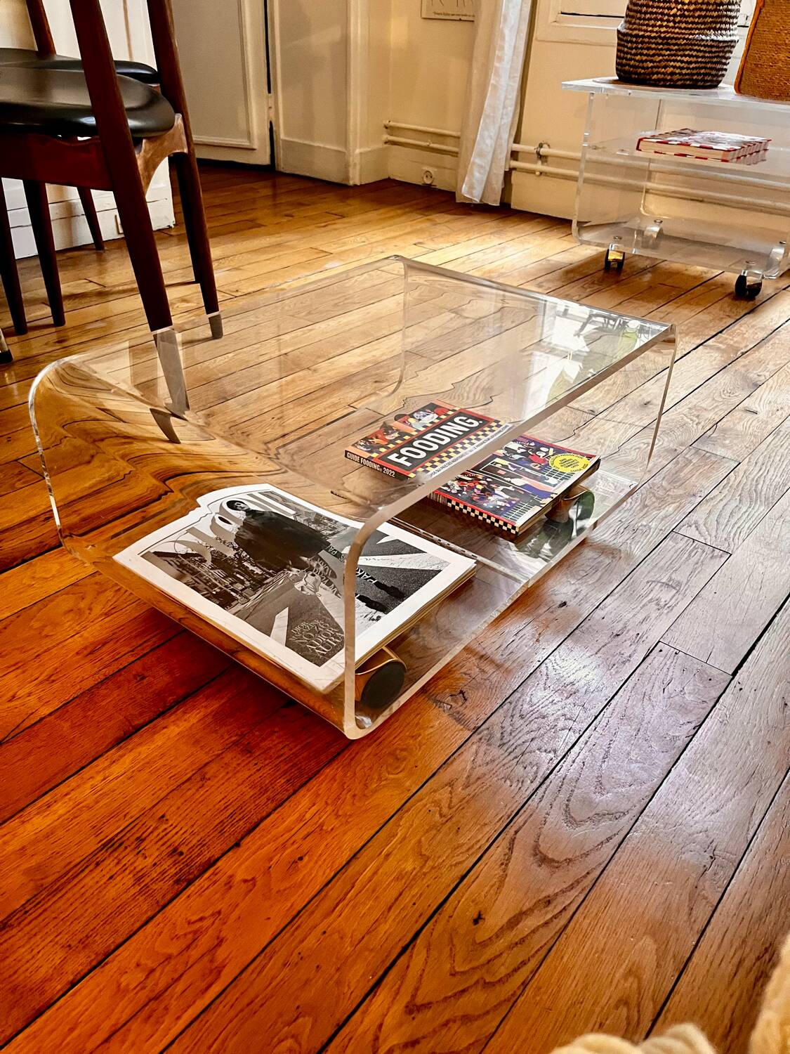 Plexiglas coffee table marsh international