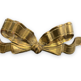 Decorative knot in wood and gilded stucco nineteenth