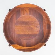 Table tray sculpturale Jens Quistgaard en teck Danemark 1960