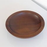 Vintage Scandinavian teak pocket emptier