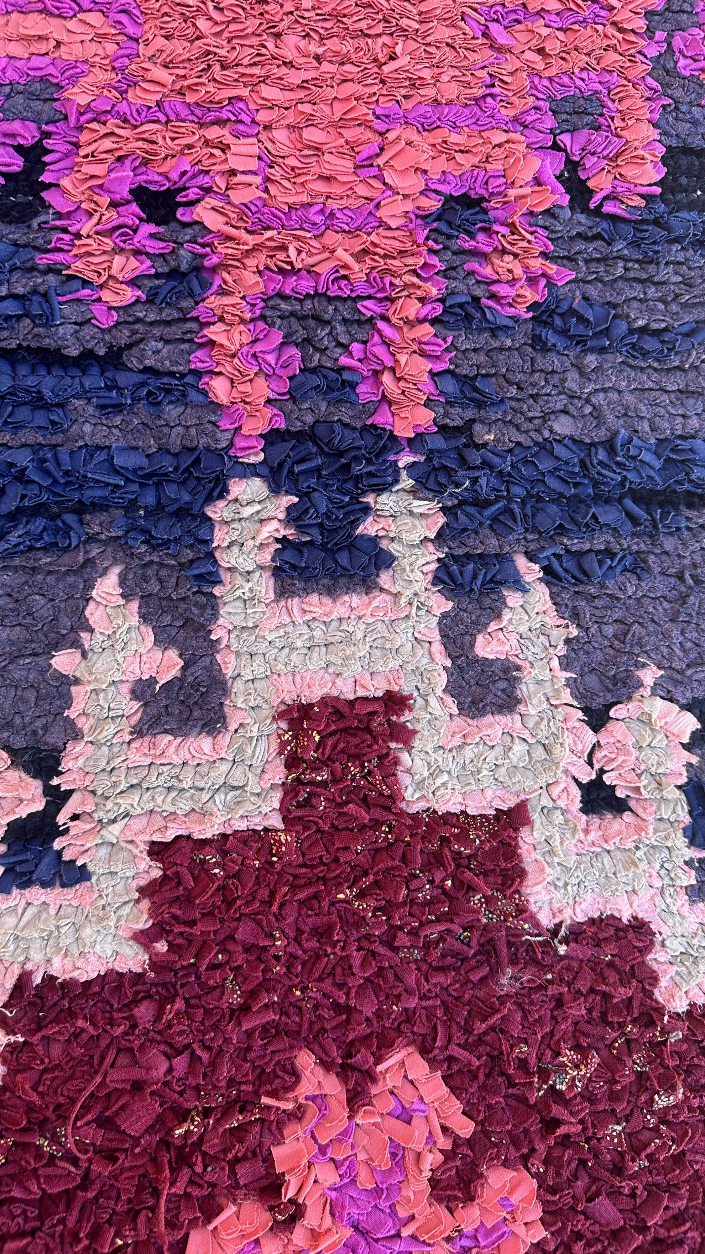 Moroccan Carpet - 92 x 219 cm