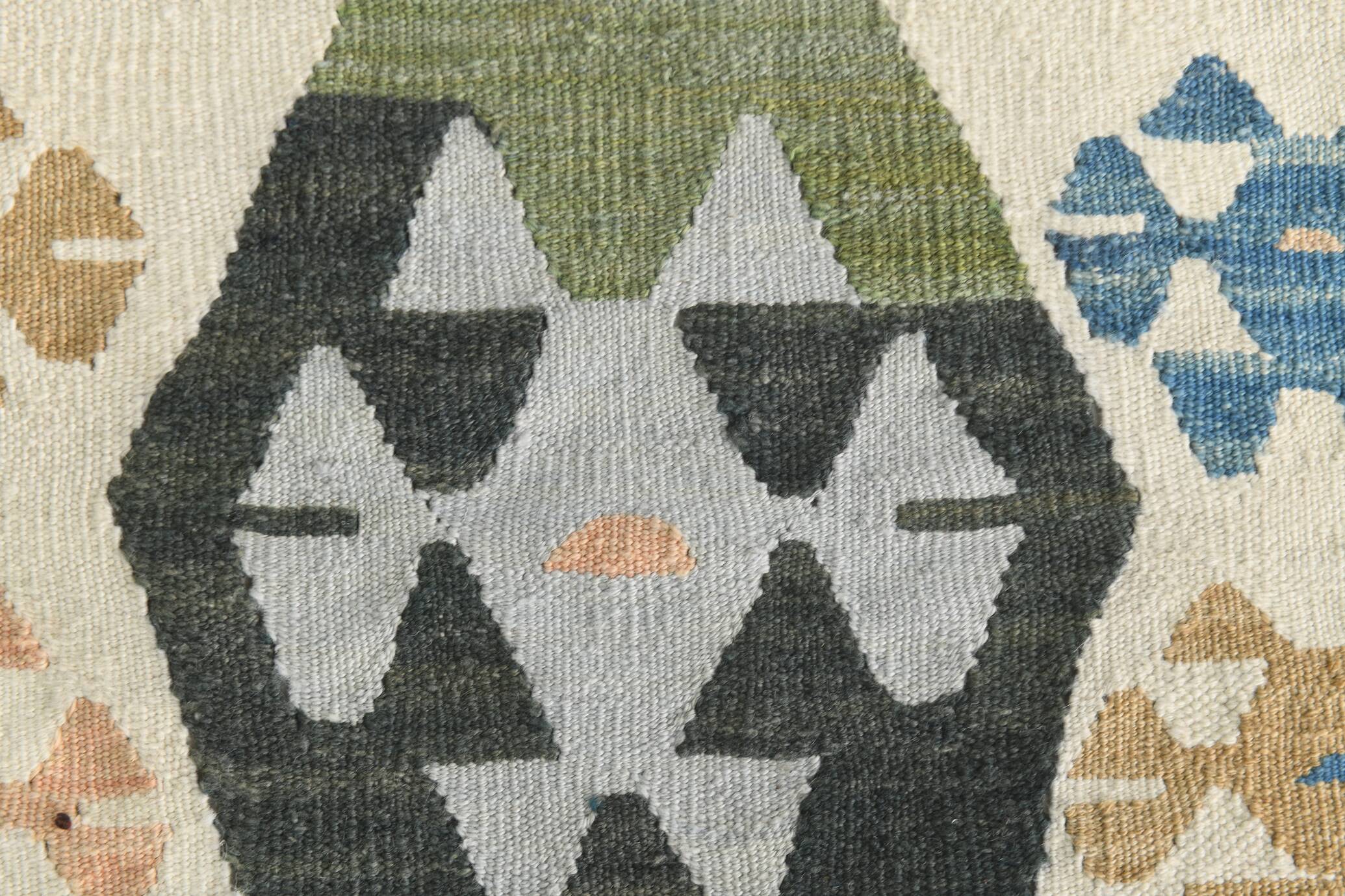 9x11 Rug For Living Room Persian Kilim Rug, 277x342Cm