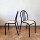 Lot de 8 Chaises dlg Robert Mallet Stevens Tubor moderniste