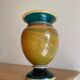 Ancien vase en cristal soufflé marbré