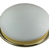 60s 70s Hustadt Leuchten Plafoniere ceiling lamp glass space age design