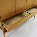 Dutch design birchwood cupboard cabinet for UMS Pastoe by Cees Braakman