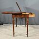 Marquetry system table, louis xvi style – 2nd half of the 19th century