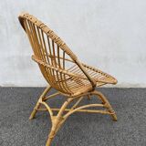Rattan basket chair