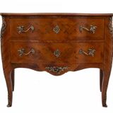 Commode marquetée de style, France.