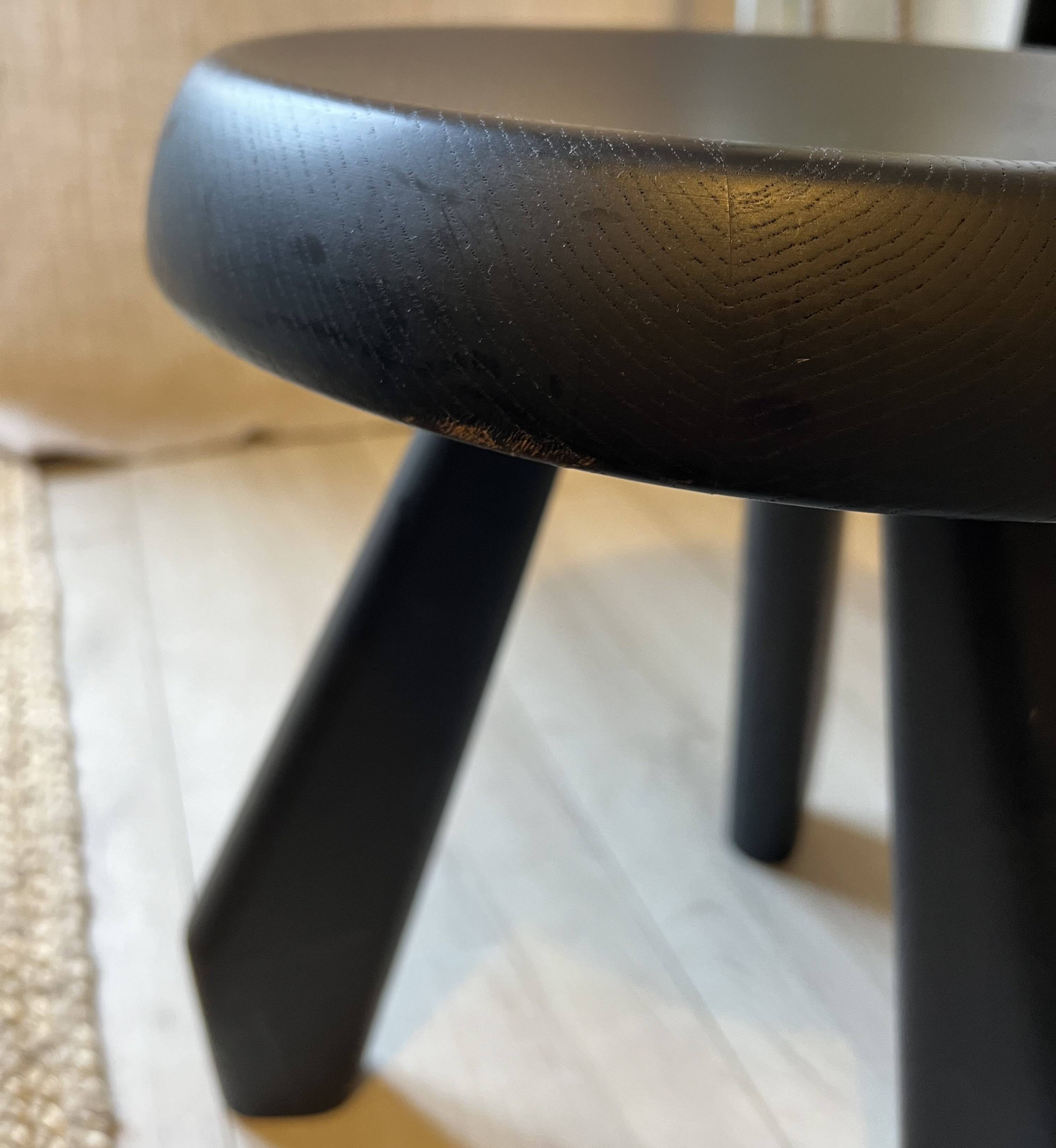 Meribel stool by Charlotte Perriand for Cassina