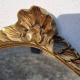 Louis XV style gilded mirror