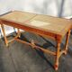 Louis XVI double-style canne piano bench