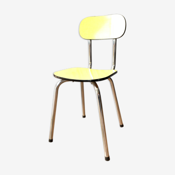 Yellow formica chair