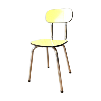 Yellow formica chair