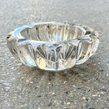 Art Deco molded glass ashtray by Pierre D'Avesn - Art Deco pocket emptier