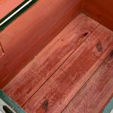 Antique hand painted swedish chest or trunk/ coffee table