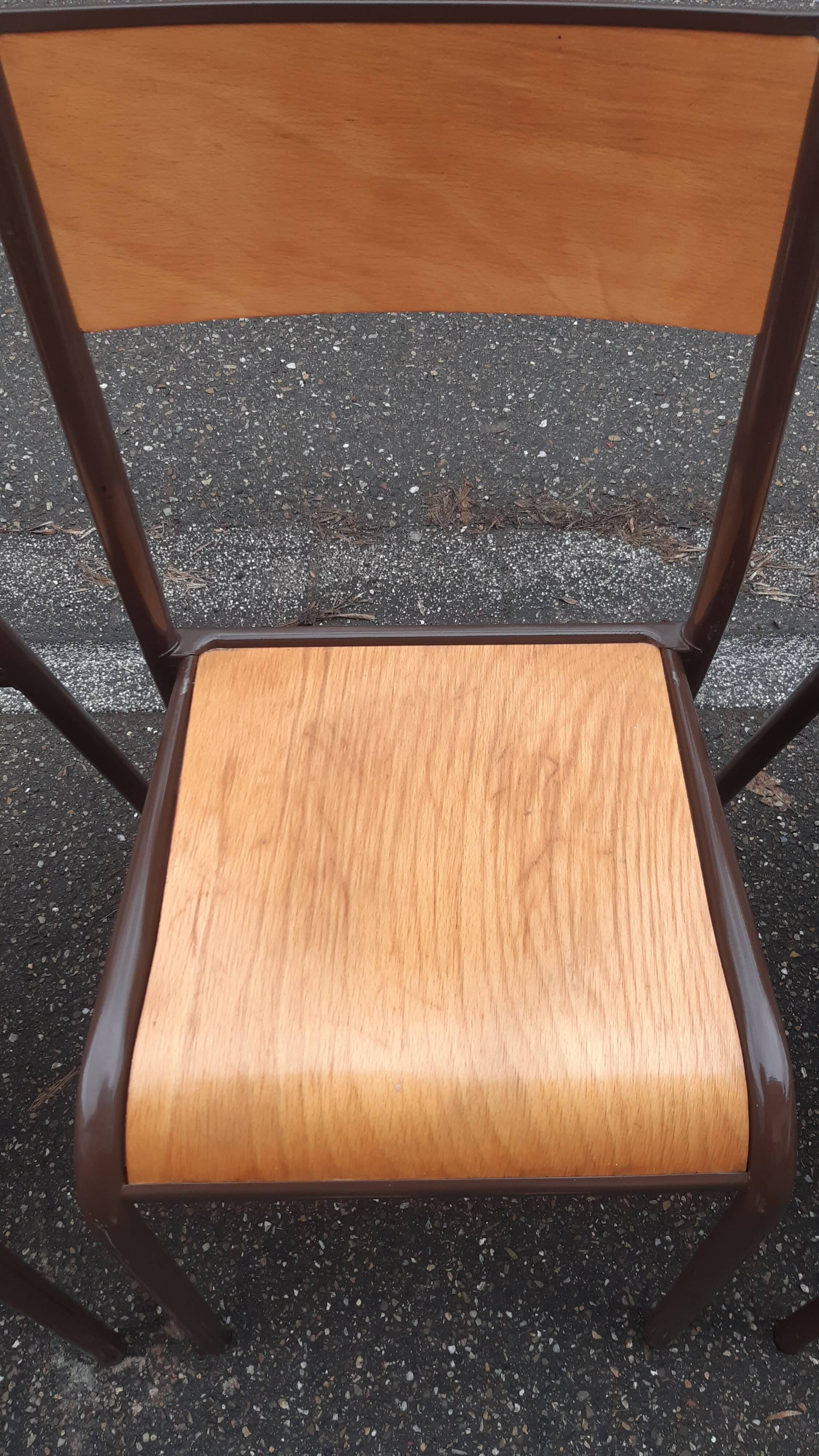 Set of 7 Mullca chairs