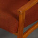 Paire de fauteuils en bois des années 1970