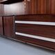 MODULAR SHELF ROSEWOOD ICO PARISI 1960s MIM ROMA PUBLISHER