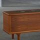 Hansen & Pedersen, independent teak credenza from mid-century modern, 1960s.