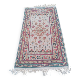 Tapis d' orient laine noué main