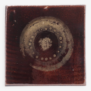 Ceramic tile or trivet by Georges Pelletier