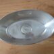 Silver-plated metal serving bell, Ecru monogrammed 240516