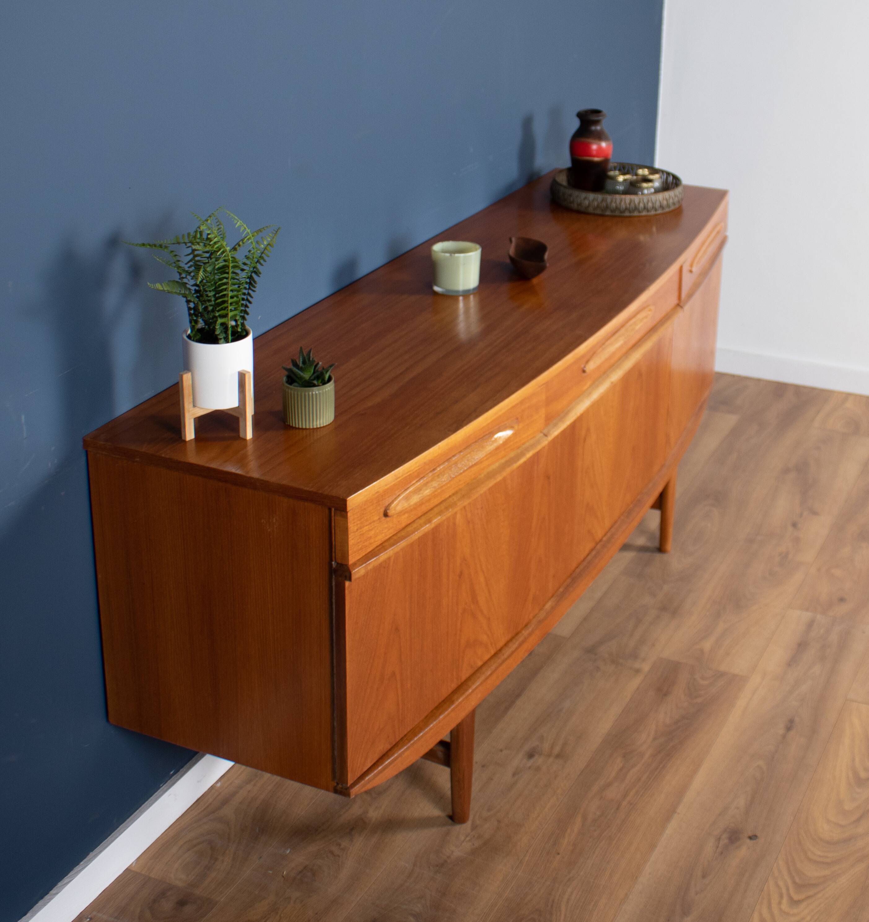 Enfilade rétro teck 1960s elliots de newbury eon mid century