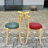 Pair of chairs by jl moller danmark 1960