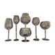 Crystal tasting glasses Moser creation Chocholaty Prague
