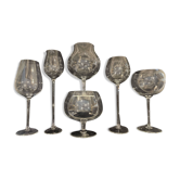 Verres a degustation en cristal Moser creation Chocholaty Prague