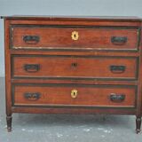 Dresser of epoch Louis XVI Walnut
