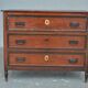 Dresser of epoch Louis XVI Walnut