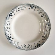8 plates Moroccan model in earthenware - French manufacture