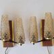 Pair of Midcentury Wall Lamps Sego Armatur, Sweden, 1960s