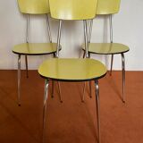 Yellow formica chairs