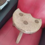 Brutal tripod stool.