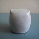 small vintage ceramic owl sculpture