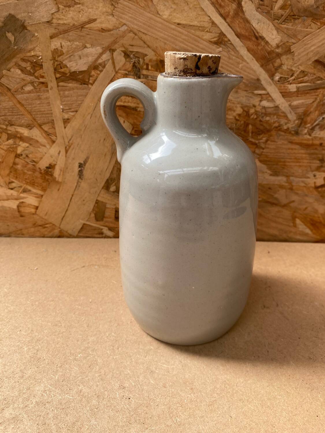 Old arnon grey sandstone bottle leaves decor france vintage