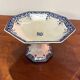Art Nouveau, earthenware fruit bowl Sarreguemines model Sinceny around 1900
