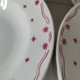 Assiettes Céranrd Saint Amand modèle star