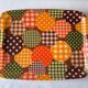 Vintage fiberglass patchwork top 70s