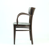 Thonet office armchair in oak, Czechoslovakia circa 1930s