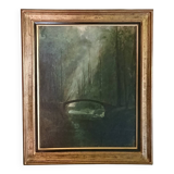The bridge in the forest