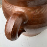 Glazed stoneware jar