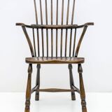 9th Century Fine English West Country Comb Back Windsor Chair