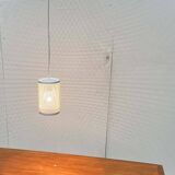 Minimalist perforated metal pendant lamp by Orno, Finland.