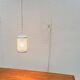 Minimalist perforated metal pendant lamp by Orno, Finland.