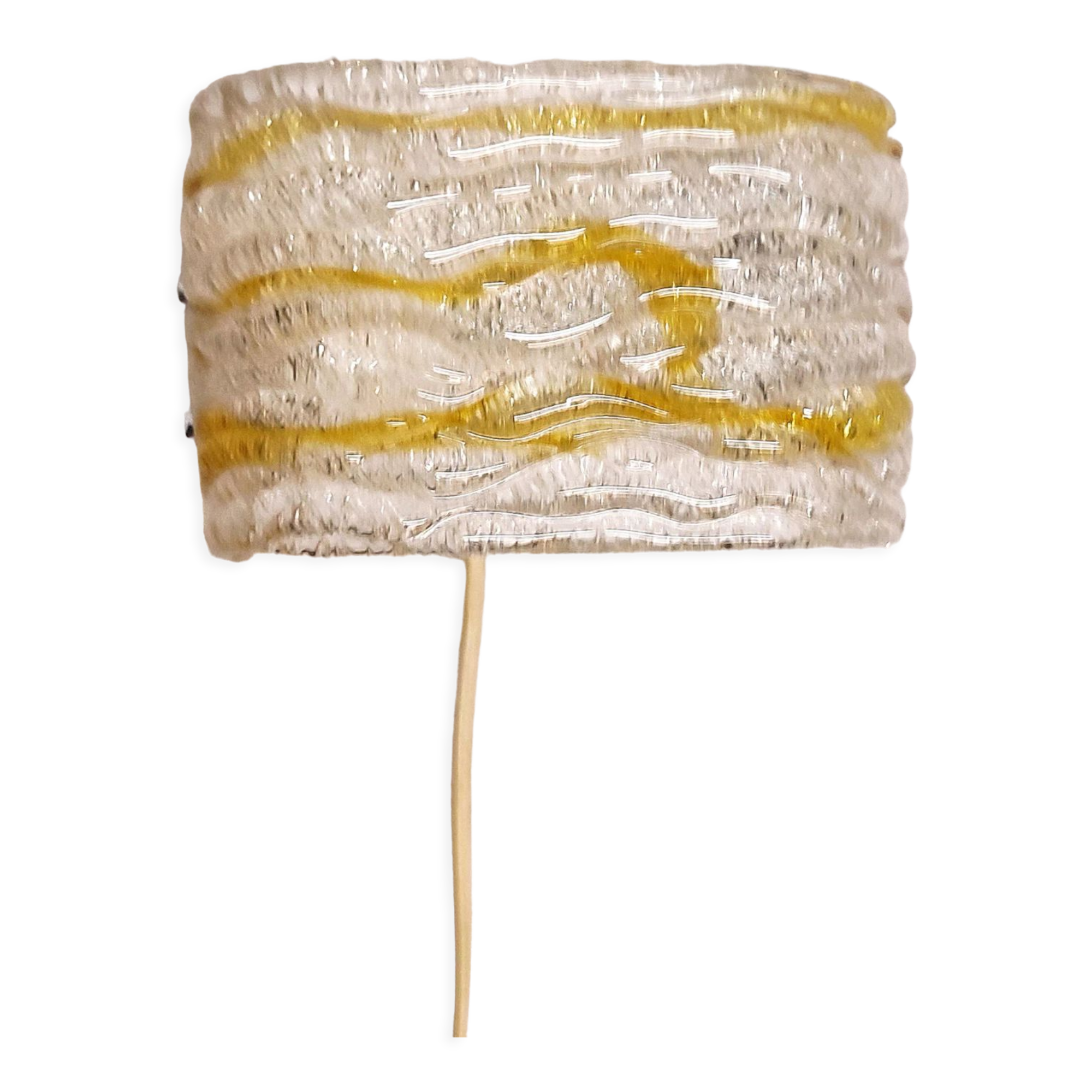 Murano glass wall lamp. Italy, 1960s.