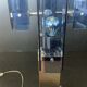 Veca Fontana Arte Italy Blue Vintage 70s Chandelier Transformed Lamp